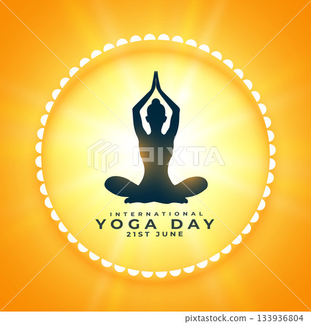 world yoga day 21st june event background world yoga day 21st june event background 133936804