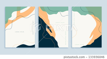 set of abstract line pattern postern for modern backdrop set of abstract line pattern postern for modern backdrop 133936846