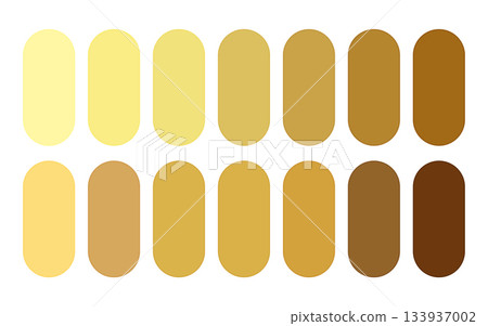 abstract gulden color palette banner in set for trendy design abstract gulden color palette banner in set for trendy design 133937002