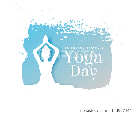 global yoga day celebration background with grungy effect global yoga day celebration background with grungy effect 133937144