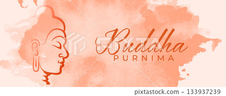 watercolor style lord gautama buddha purnima wishes wallpaper design watercolor style lord gautama buddha purnima wishes wallpaper design 133937239