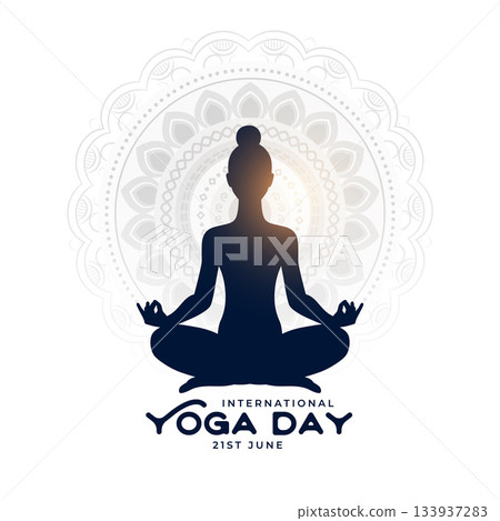 world yoga day mandala background for health and fitness world yoga day mandala background for health and fitness 133937283