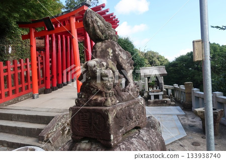 Komainu在神社 133938740