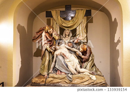 Interior of the Buergersaalkirche, Citizen's Hall Church at Muni 133939154