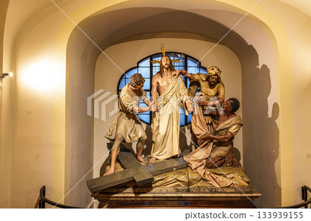 Interior of the Buergersaalkirche, Citizen's Hall Church at Muni 133939155