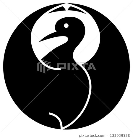 The family crest is the Korin Crane Circle. 133939528