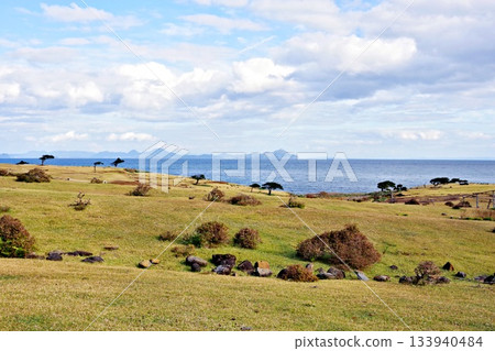 野崎島的稀樹草原是長崎縣推薦的旅遊目的地。 133940484
