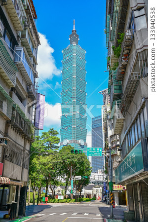 台灣台北的美麗城市景觀 133940538