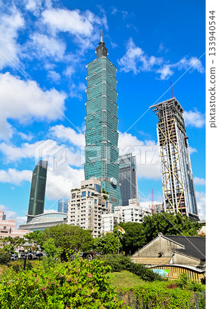 台灣台北的美麗城市景觀 133940544