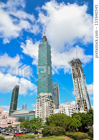 台灣台北的美麗城市景觀 133940545