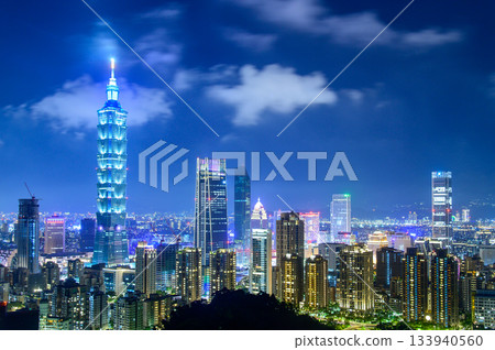 台灣台北的美麗城市景觀 台灣台北的美麗城市景觀 133940560