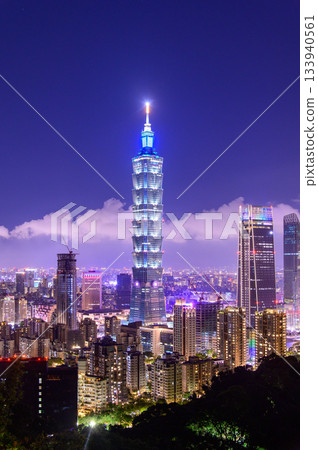 台灣台北的美麗城市景觀 133940561