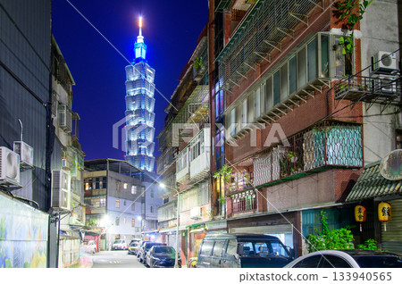台灣台北的美麗城市景觀 台灣台北的美麗城市景觀 133940565