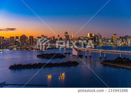 [Tokyo] Rainbow Bridge Twilight 133941896