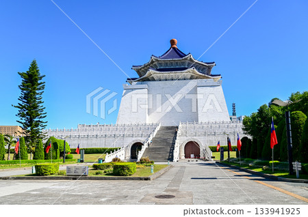 台北中正紀念堂的美景 台北中正紀念堂的美景 133941925