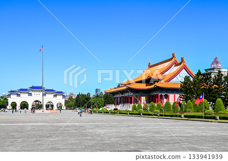 台北中正紀念堂的美景 台北中正紀念堂的美景 133941939