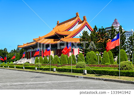 台北中正紀念堂的美景 133941942