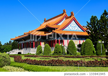 台北中正紀念堂的美景 台北中正紀念堂的美景 133941945