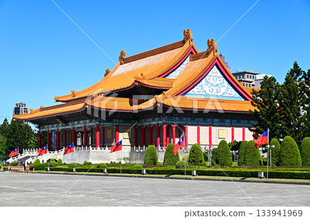 台北中正紀念堂的美景 133941969