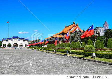 台北中正紀念堂的美景 133941970