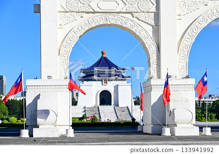 台北中正紀念堂的美景 133941992