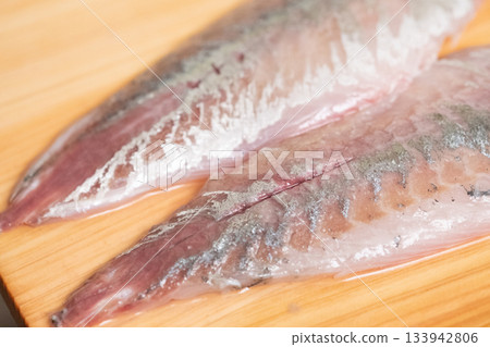 Image of filleted horse mackerel fillets (stock photo) Image of filleted horse mackerel fillets (stock photo) 133942806