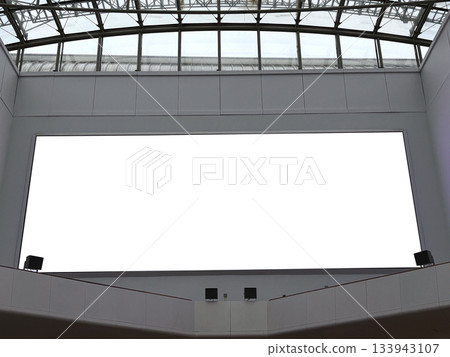 Giant screen in shopping center Giant screen in shopping center 133943107