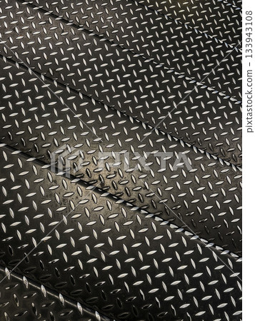 Indoor. Black and white anti-slip floor structure 133943108