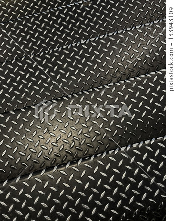 Indoor. Black and white anti-slip floor structure 133943109