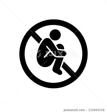 No Cannonball Jumping Icon 133943538