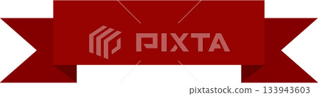 Ribbon banner  133943603