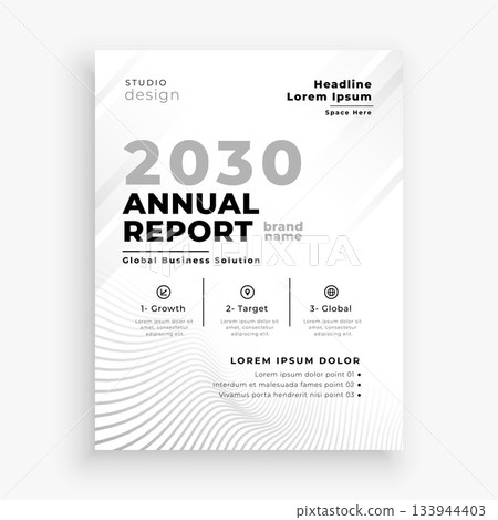 stunning corporate annual report cover brochure flyer design stunning corporate annual report cover brochure flyer design 133944403