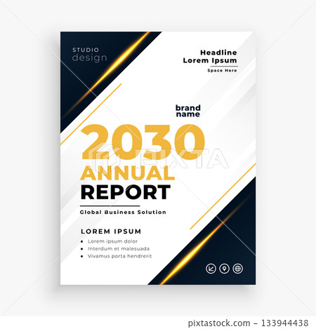 corporate book cover leaflet template for a4 page print corporate book cover leaflet template for a4 page print 133944438