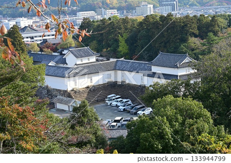 Ninomaru Sawaguchi Tamon Yagura Tower seen from inside the castle (Hikone Castle) Ninomaru Sawaguchi Tamon Yagura Tower seen from inside the castle (Hikone Castle) 133944799