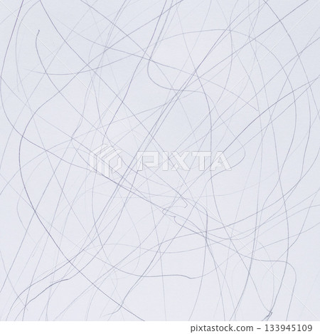 Abstract tangle of lines and curves creates a dynamic scribble artwork on white background Abstract tangle of lines and curves creates a dynamic scribble artwork on white background 133945109