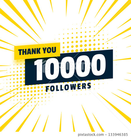 social media fanfare success template for 10k digital followers social media fanfare success template for 10k digital followers 133946385