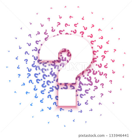 artistic question mark pattern background for who or why concept artistic question mark pattern background for who or why concept 133946441