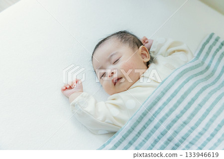 Sleeping baby 133946619