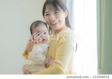 撫養孩子的母親 133946658