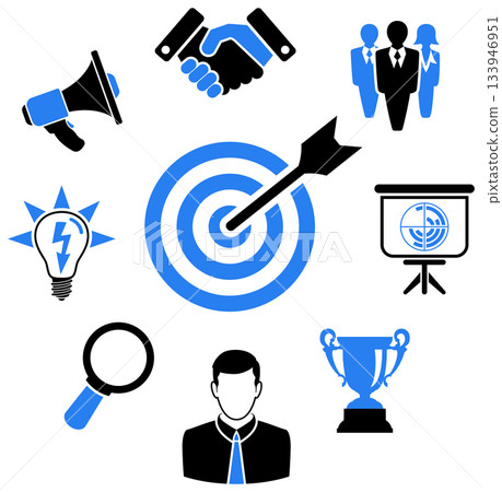 Business Strategy Process Concept 133946951