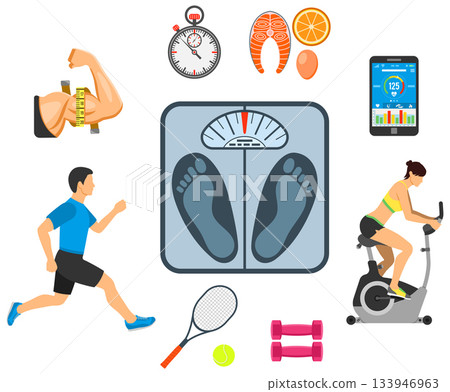 Healthy Lifestyle concept 133946963