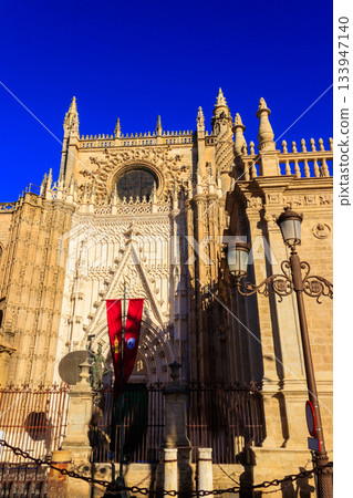 View of Seville Cathedral of Saint Mary of the See in Seville, Spain View of Seville Cathedral of Saint Mary of the See in Seville, Spain 133947140