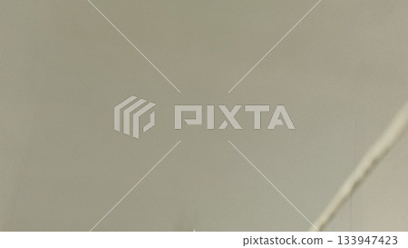 A sleek white electrical cord stands out against a soft, neutral background, embodying modern minimalism. Suitable for technology, design, and energy-related projects. A sleek white electrical cord stands out against a soft, neutral background, embodying modern minimalism. Suitable for technology, design, and energy-related projects. 133947423
