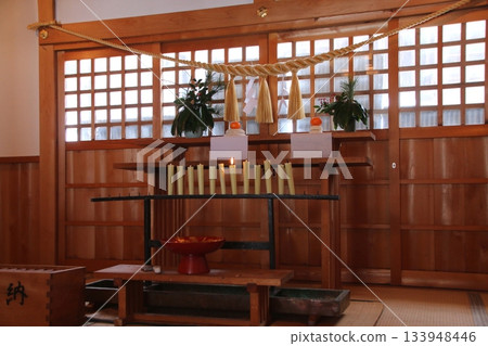 新年參拜鄉間神社 新年參拜鄉間神社 133948446