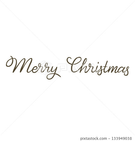 Handwritten "Happy New Year" lettering in doodle style. Handwritten "Happy New Year" lettering in doodle style. 133949038