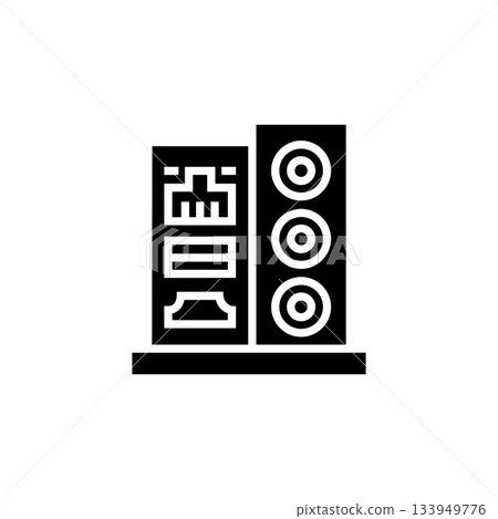 input output port vector icon. computer component icon solid style. perfect use for logo, presentation, website, and more. simple modern icon design glyph style input output port vector icon. computer component icon solid style. perfect use for logo, presentation, website, and more. simple modern icon design glyph style 133949776