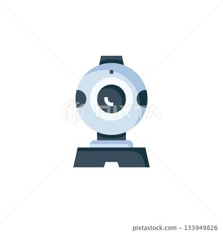 webcam vector icon. computer component icon flat style. perfect use for logo, presentation, website, and more. simple modern icon design flat style webcam vector icon. computer component icon flat style. perfect use for logo, presentation, website, and more. simple modern icon design flat style 133949826