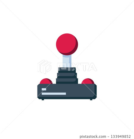 joystick vector icon. computer component icon flat style. perfect use for logo, presentation, website, and more. simple modern icon design flat style joystick vector icon. computer component icon flat style. perfect use for logo, presentation, website, and more. simple modern icon design flat style 133949852