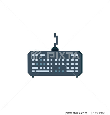keyboard vector icon. computer component icon flat style. perfect use for logo, presentation, website, and more. simple modern icon design flat style keyboard vector icon. computer component icon flat style. perfect use for logo, presentation, website, and more. simple modern icon design flat style 133949862