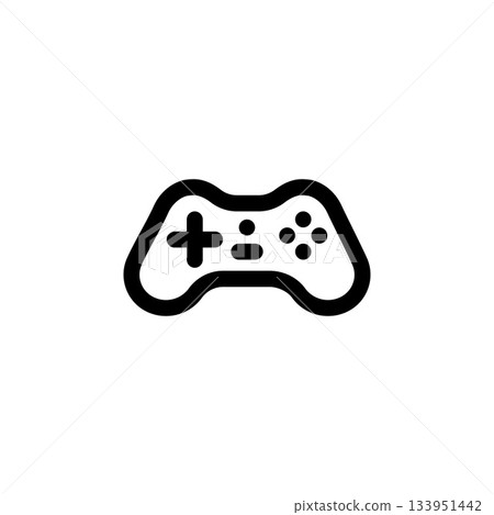 stick game vector icon. computer component icon outline style. perfect use for logo, presentation, website, and more. simple modern icon design line style 133951442